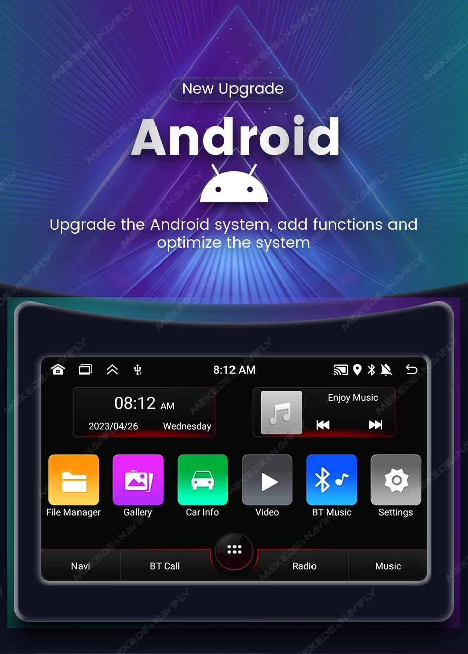 MEKEDE android 13 8inch Car radio GPS Carplay For Opel Astra H J 2004 Vectra Vauxhall Antara Zafira Corsa C D Vivaro Meriva Veda