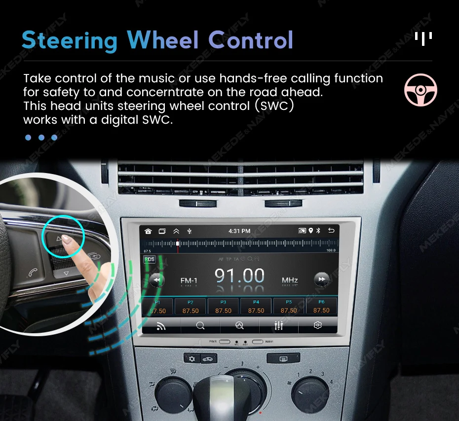 MEKEDE android 13 8inch Car radio GPS Carplay For Opel Astra H J 2004 Vectra Vauxhall Antara Zafira Corsa C D Vivaro Meriva Veda