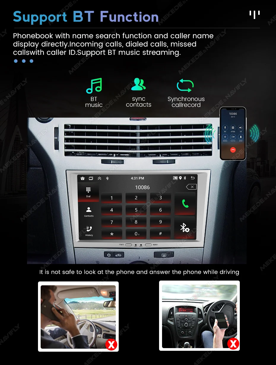 MEKEDE android 13 8inch Car radio GPS Carplay For Opel Astra H J 2004 Vectra Vauxhall Antara Zafira Corsa C D Vivaro Meriva Veda