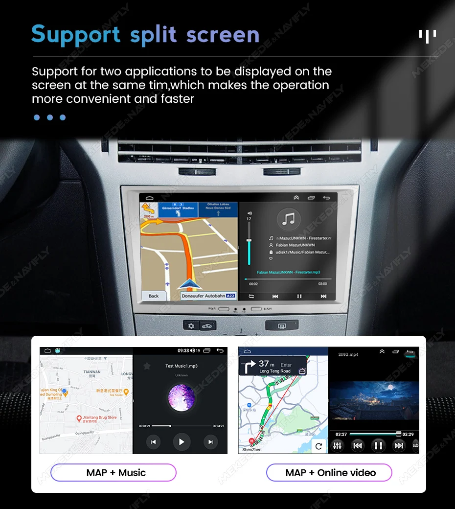 MEKEDE android 13 8inch Car radio GPS Carplay For Opel Astra H J 2004 Vectra Vauxhall Antara Zafira Corsa C D Vivaro Meriva Veda