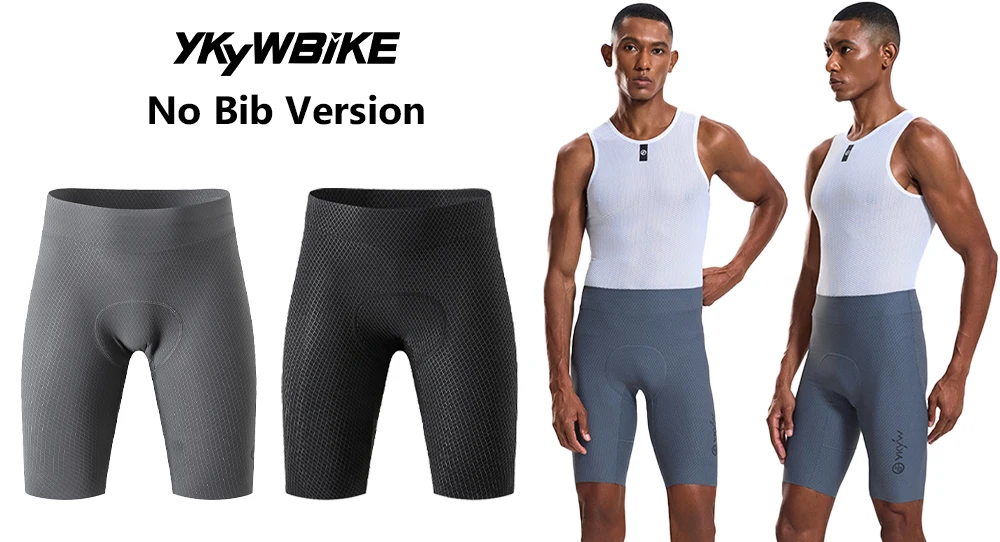YKYWBIKE 2026 Cycling Bib Shorts Summer Men Seamless Bicycle Bibs Short Pants Japan Padding 7 Hours Riding Road Bike Bib Shorts