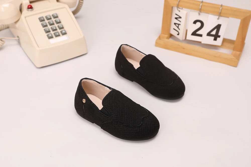 AS Kids Shoes Children Leather Shoes Baby Girls Warm Brand Loafers Toddler Slip On Princess Flats Boys Oxford Platform Mary Jane