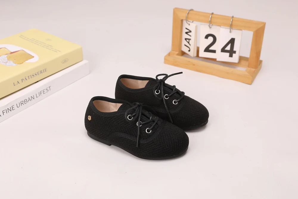 AS Kids Shoes Children Leather Shoes Baby Girls Warm Brand Loafers Toddler Slip On Princess Flats Boys Oxford Platform Mary Jane