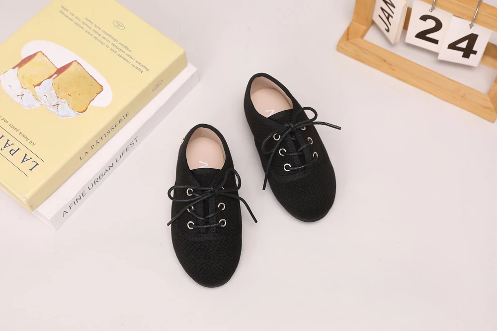 AS Kids Shoes Children Leather Shoes Baby Girls Warm Brand Loafers Toddler Slip On Princess Flats Boys Oxford Platform Mary Jane