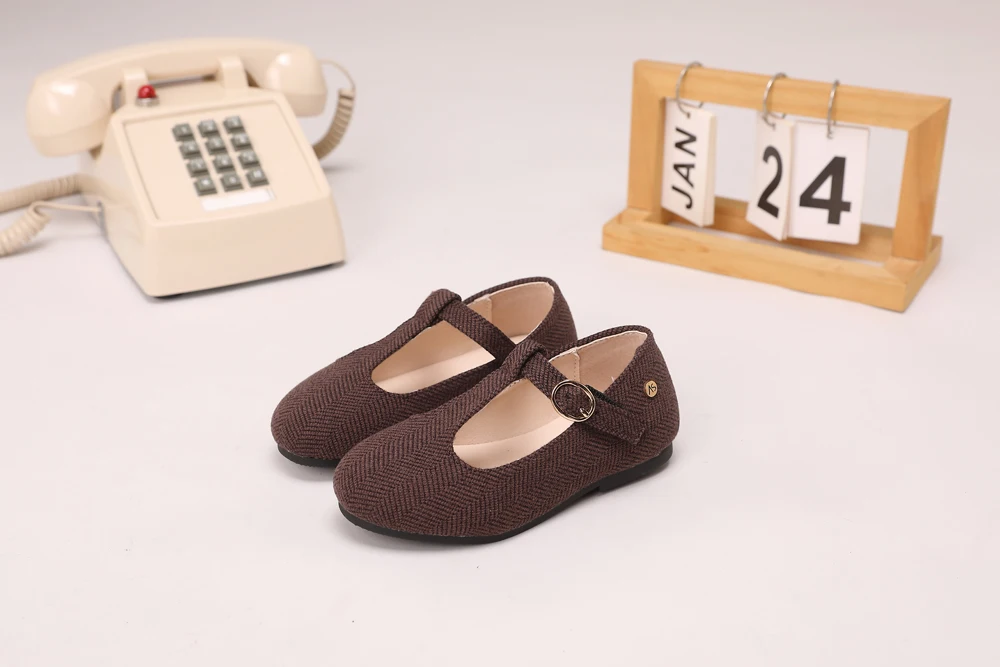 AS Kids Shoes Children Leather Shoes Baby Girls Warm Brand Loafers Toddler Slip On Princess Flats Boys Oxford Platform Mary Jane