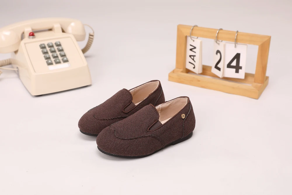 AS Kids Shoes Children Leather Shoes Baby Girls Warm Brand Loafers Toddler Slip On Princess Flats Boys Oxford Platform Mary Jane