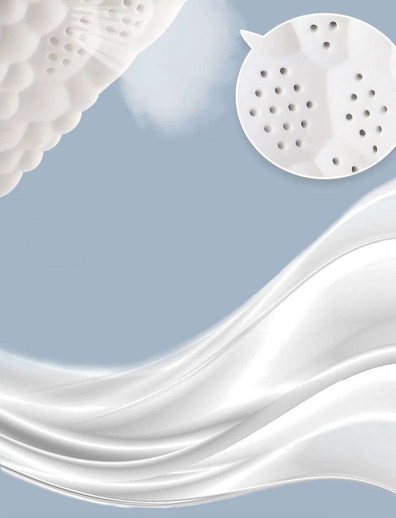 4D Latex Sport Insoles Super Soft High Elasticity Shoe Pads Anti-pain Deodorant Cushion Arch Support Running Insoles Foot Insole