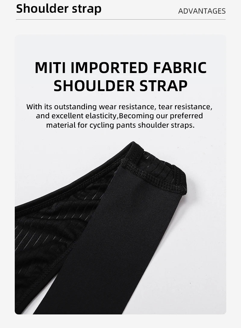 YKYWBIKE Men's Core Cycling Bib Shorts with Italy MITI Shoulder Strap Summer Road Bike Pants Bicycle Bib Shorts Pro Team