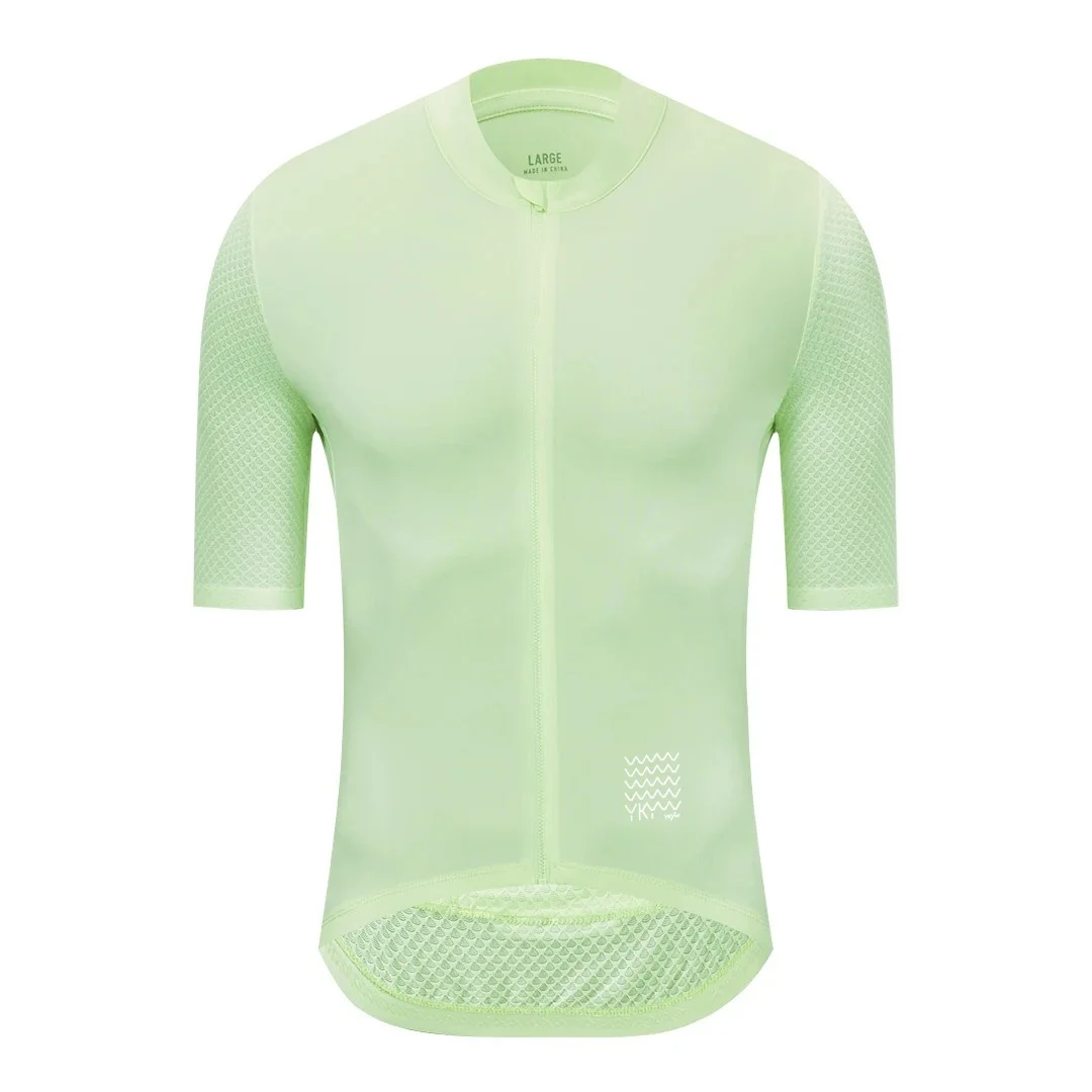 YKYWBIKE Men's Classic Cycling Jersey Summer Bicycle Pro Team Short Sleeve Shirt Cycling Maillot Road Bike Breathable Clothing