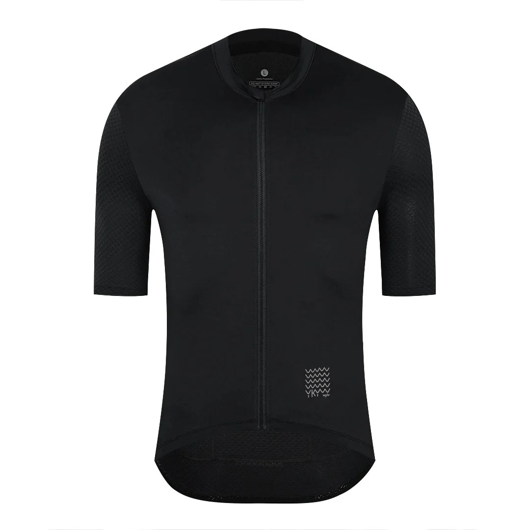 YKYWBIKE Men's Classic Cycling Jersey Summer Bicycle Pro Team Short Sleeve Shirt Cycling Maillot Road Bike Breathable Clothing