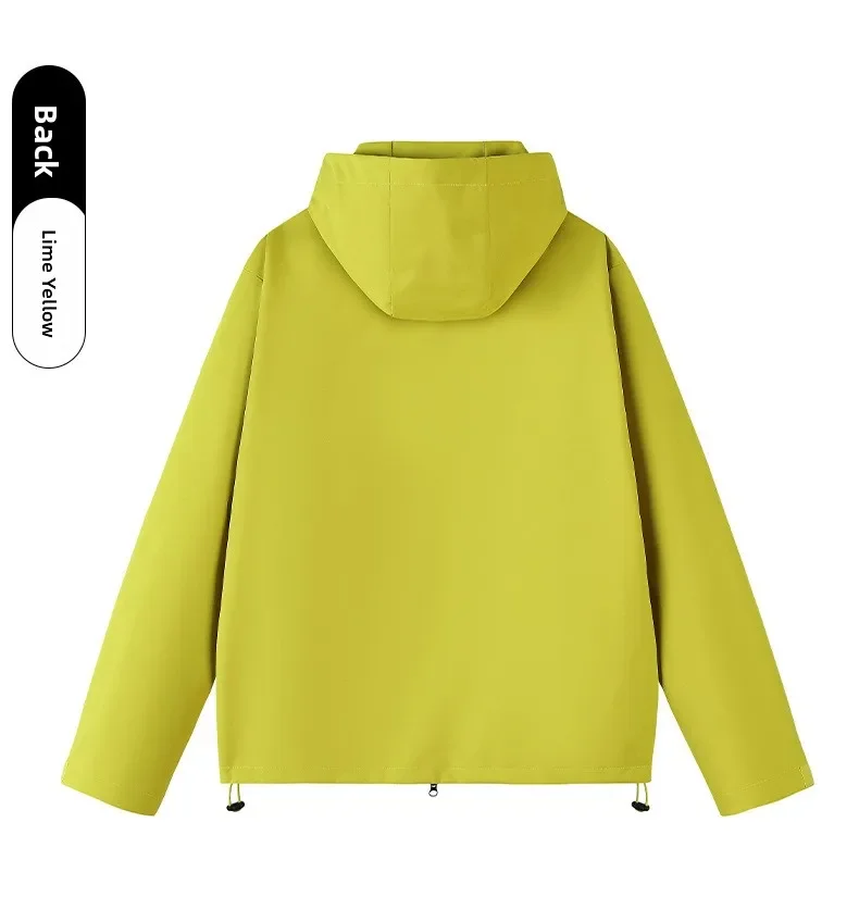 Unisex Waterproof Windbreaker Outdoor Sport Windproof Single-Layer Jacket Men Women Hiking Climbing Trekking Rain Coat