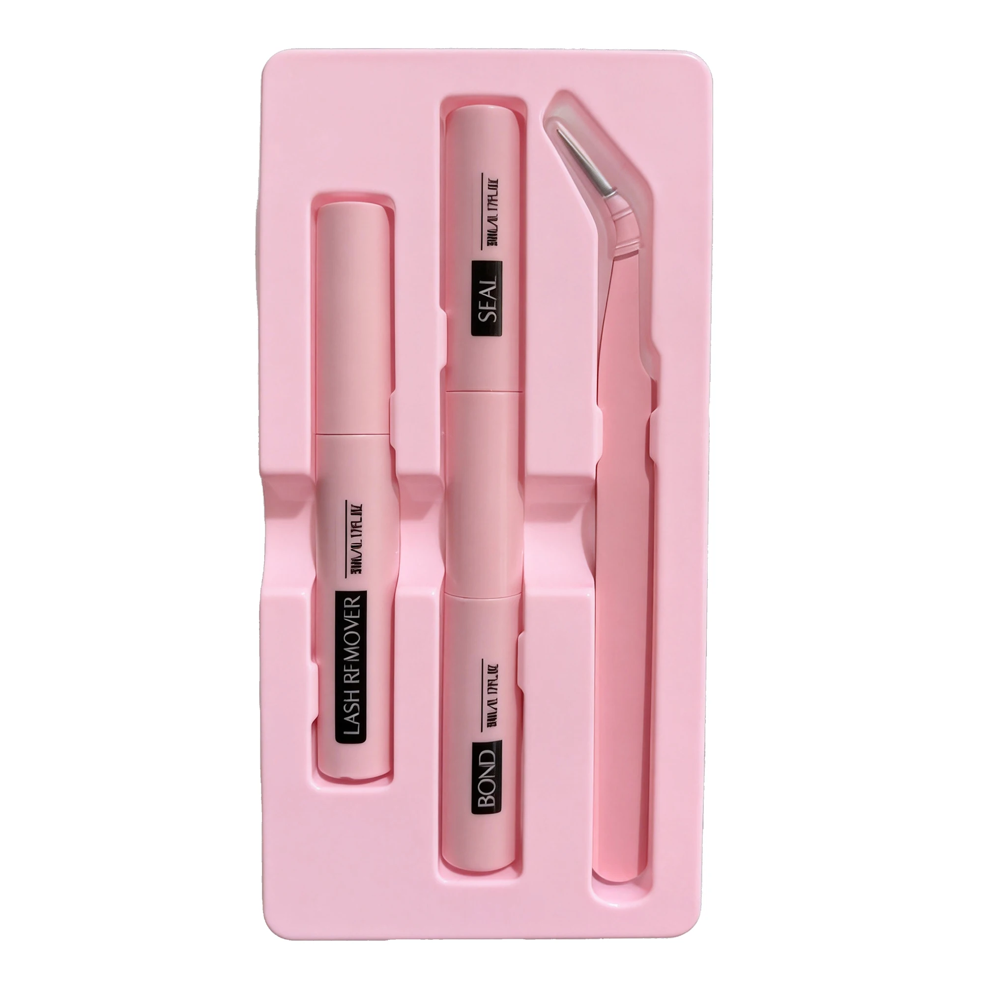 Eyelash Glue Kit 2026 NEW Bond and Seal +Lash Remover + Tweezer Makeup Tool Set Long Lasting Glue for Eyelashes Use at Home