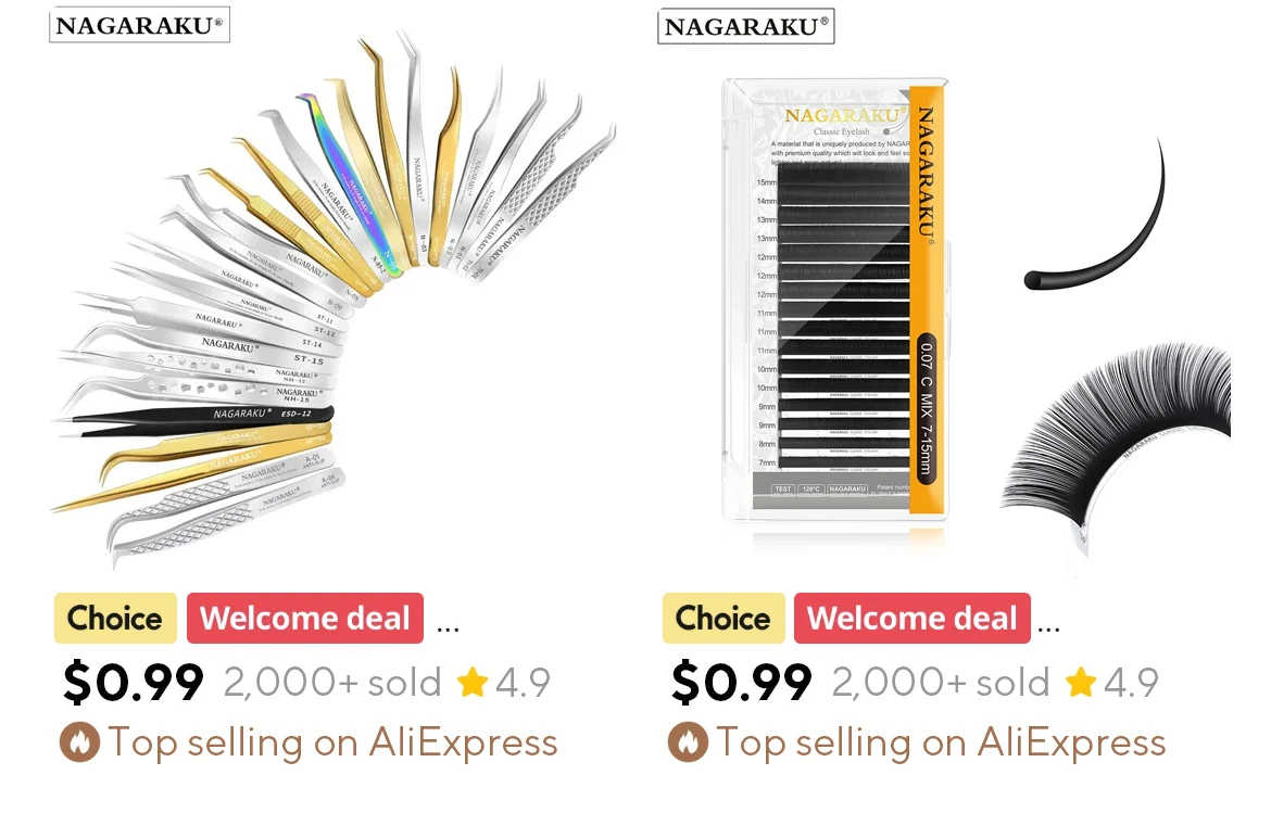 NAGARAKU 16Rows Classic Individual Eyelash Extension Lashes Matte Black Professional Soft Natural