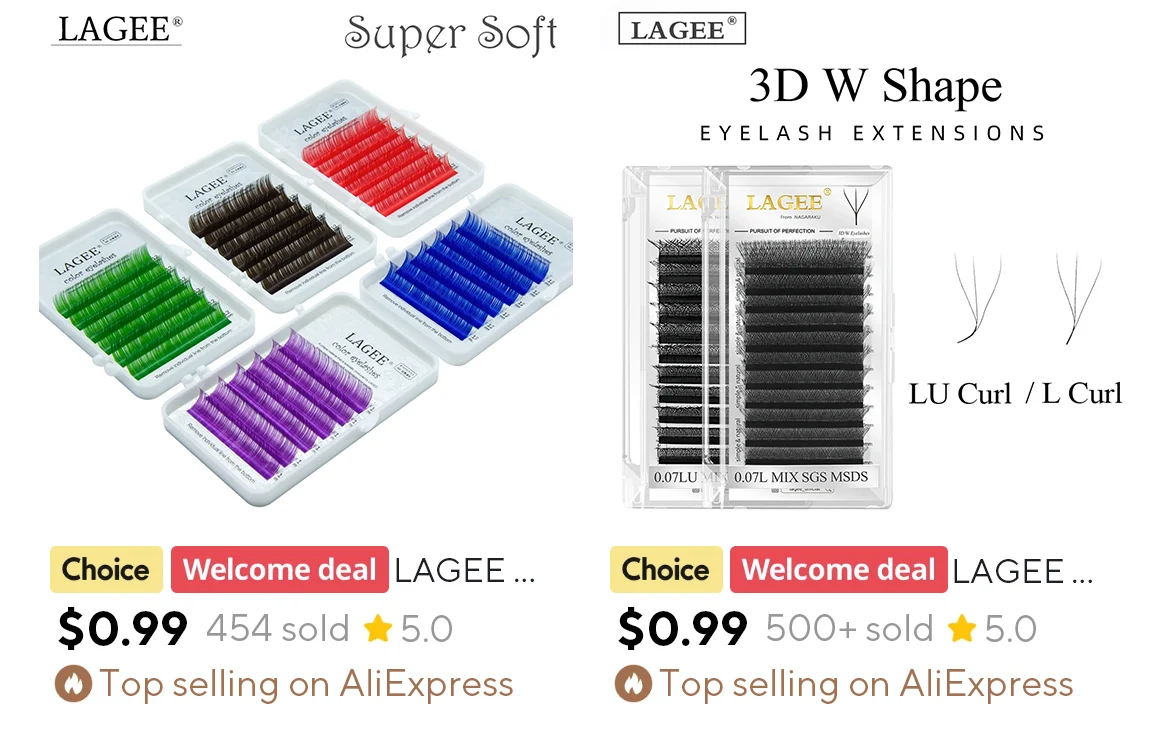 NAGARAKU 16Rows Classic Individual Eyelash Extension Lashes Matte Black Professional Soft Natural