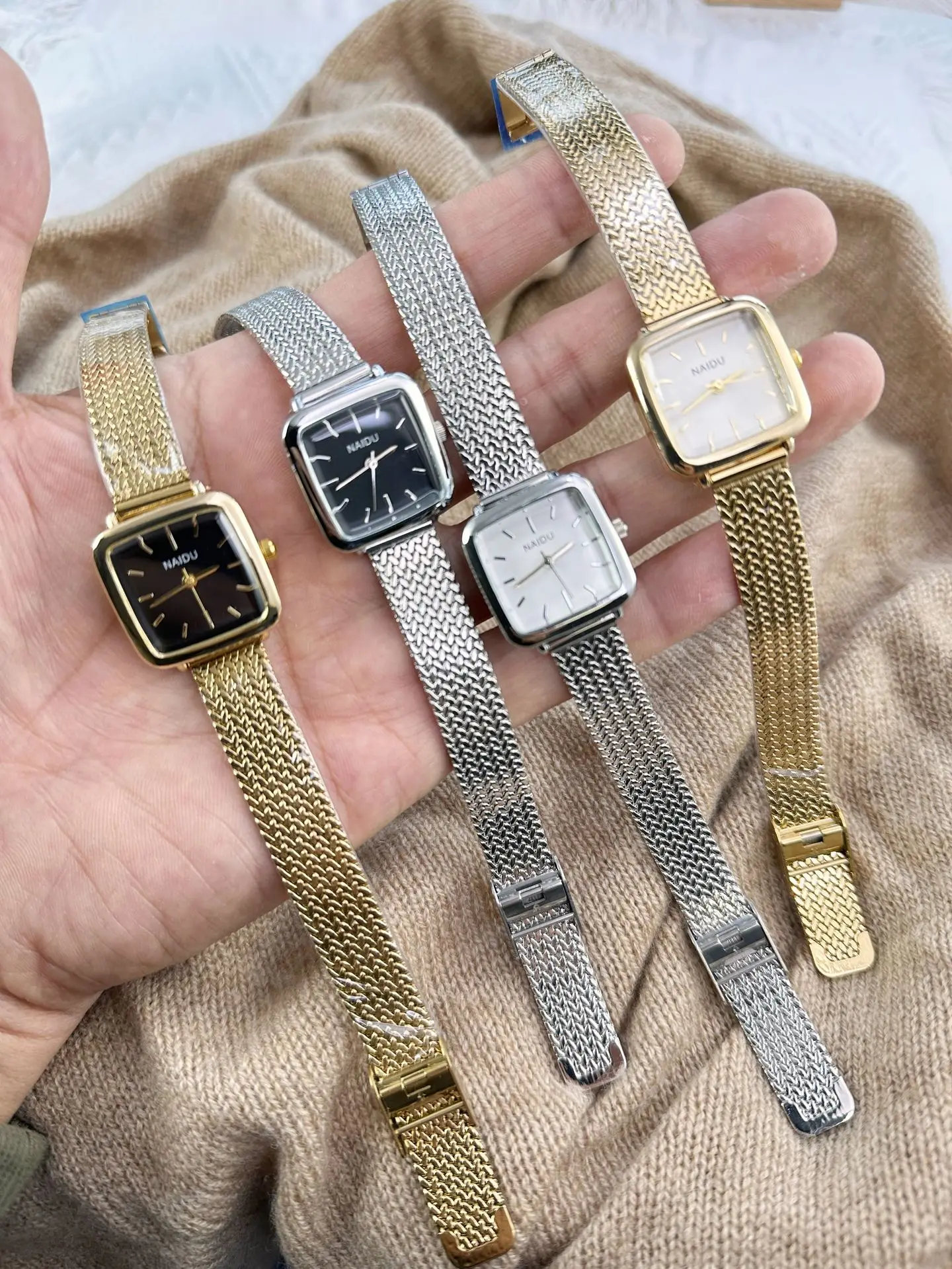 Watches For Woman Light Luxury Advanced Ladies Watches Simple Fashion Compact Dial Women's Quartz Watch Student Gift UTHAI