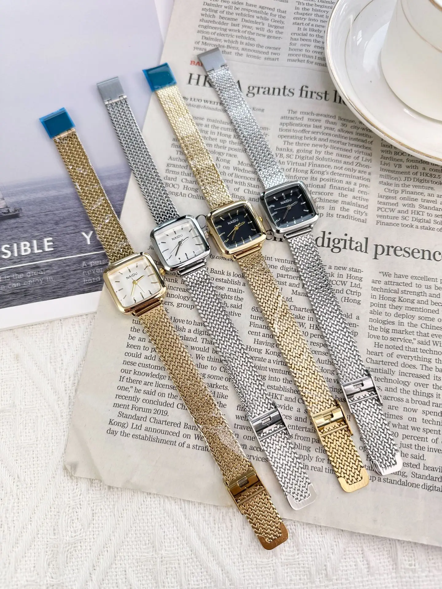 Watches For Woman Light Luxury Advanced Ladies Watches Simple Fashion Compact Dial Women's Quartz Watch Student Gift UTHAI