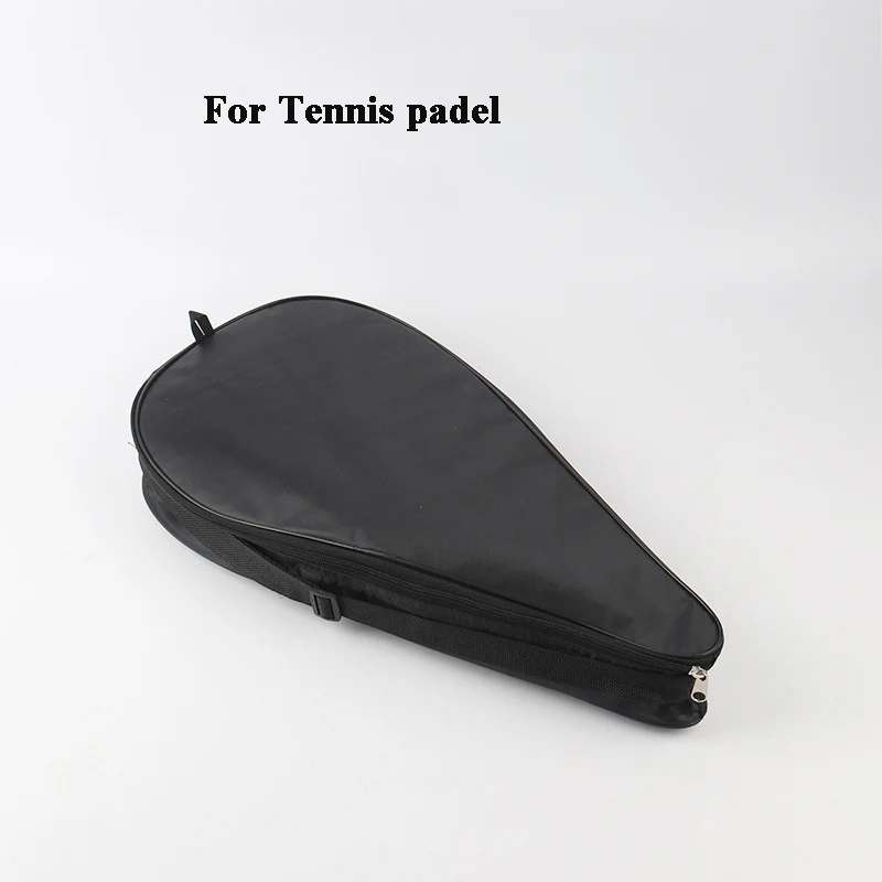 Jusenda Oxford Padel Paddle Bag Cover For Various Tennis Racket Soft Face Carbon Fiber EVA Racquet Unisex Tennis Shoulder Bags