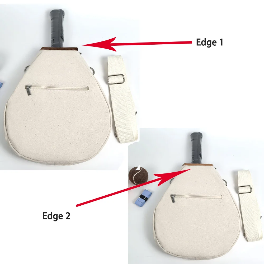 Jusenda Oxford Padel Paddle Bag Cover For Various Tennis Racket Soft Face Carbon Fiber EVA Racquet Unisex Tennis Shoulder Bags