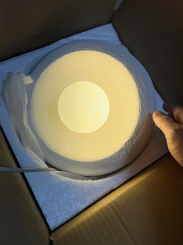 Japanese Wabi Sabi Style Circular Hallway Light Balcony LED Ceiling Cloakroom Entry Aisle Ceiling Chandelier Home Decor Lighting