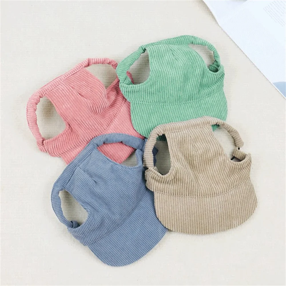 Fashionable Pet Dog Hat with Adjustable Sun Protection XS to XL Size for Small Medium Large Dogs Pet Outdoor Suppies Accessories