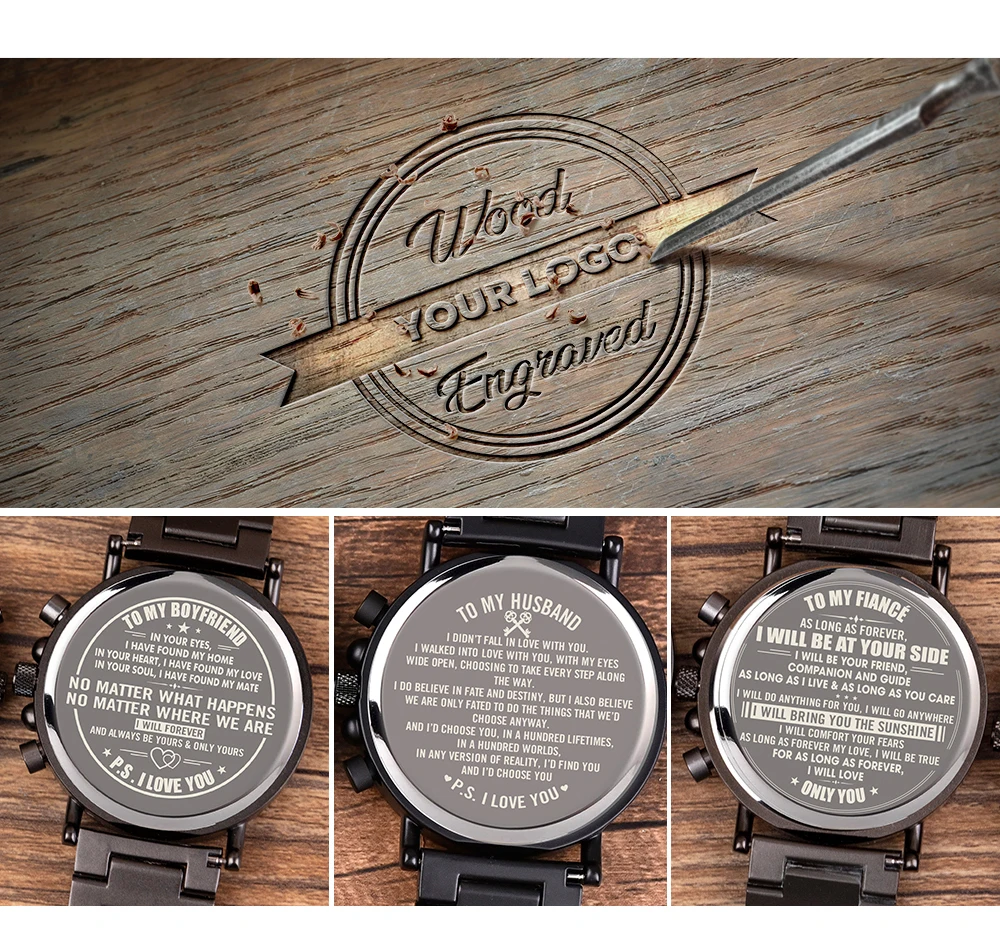 BOBO BIRD Original Wooden Men's Watches New Design Fashion Quartz Wristwatch Top Japanese Quartz Movement Cool Box Dropshipping