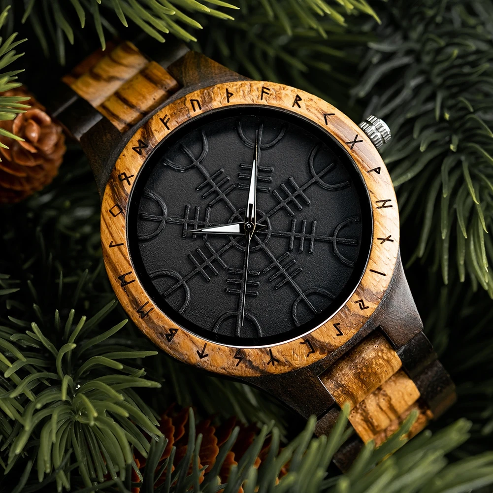 BOBO BIRD Original Wooden Men's Watches New Design Fashion Quartz Wristwatch Top Japanese Quartz Movement Cool Box Dropshipping