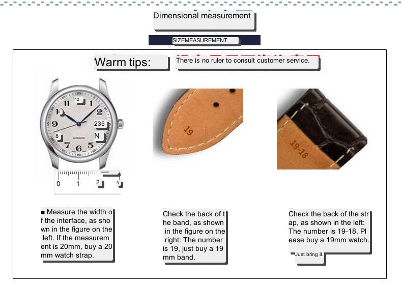 Blue Crocodile leather strap 14mm 15mm 16mm 17mm 18mm 19mm 20mm 21mm 22mm 23mm 24mm For Men's and Women's Brown Black Bracelet
