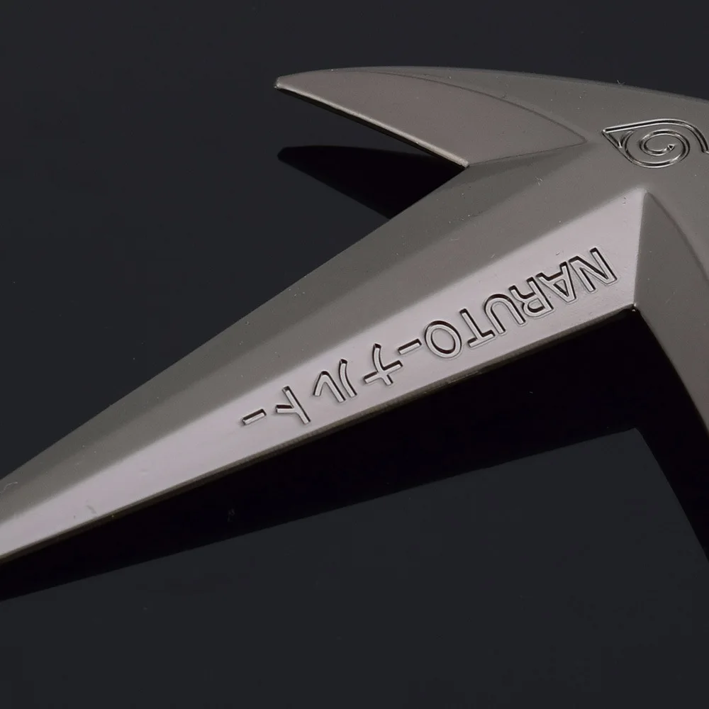 3 Styles Namikaze Minato Weapon 23cm/9.84inch Rotatable The Art of Flying Thunder God Kunai Metal Craft Model Turn Ninja Toys