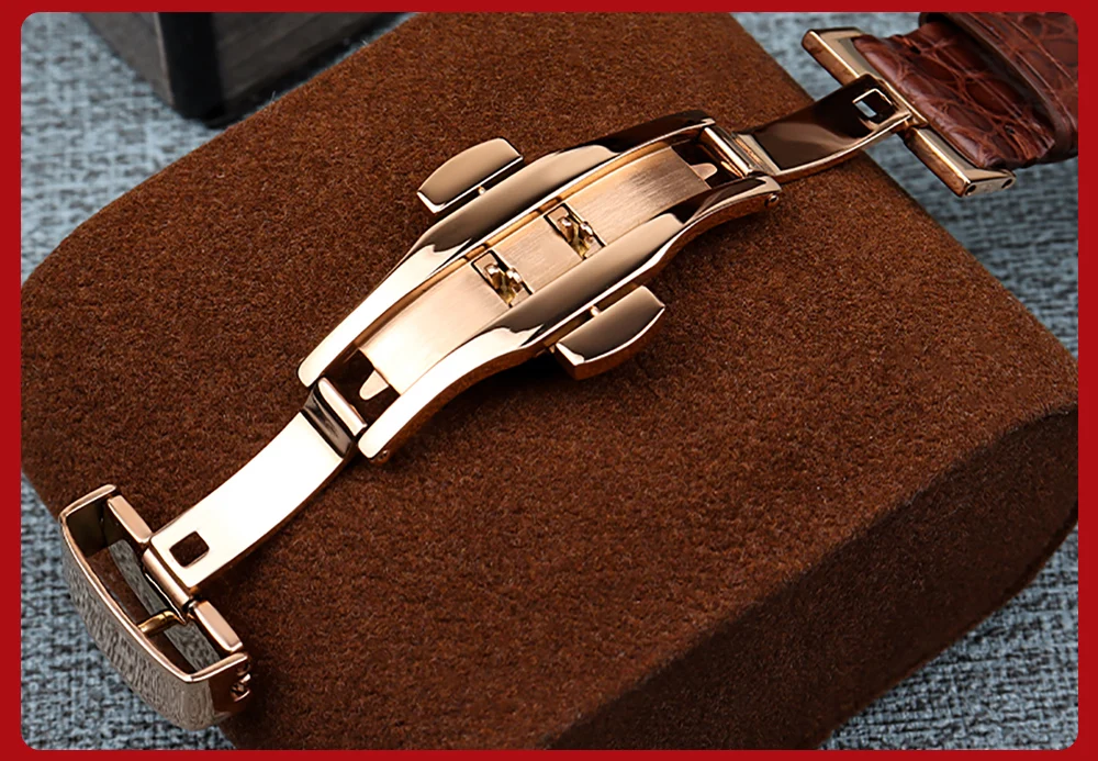 Genuine alligator leather Watch Strap 18mm 19mm 20mm 21mm 22mm 24mm watchband mens watch band crocodile skin bracelet belts