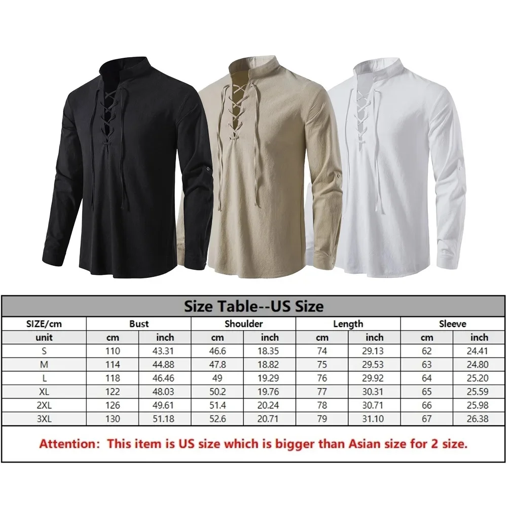 2pcs Set Men's Cotton Linen Shirt and Pants Suits for Men Beach Wear Tracksuit Solid Color Shirts Sweatpants Hawaiian Vacation