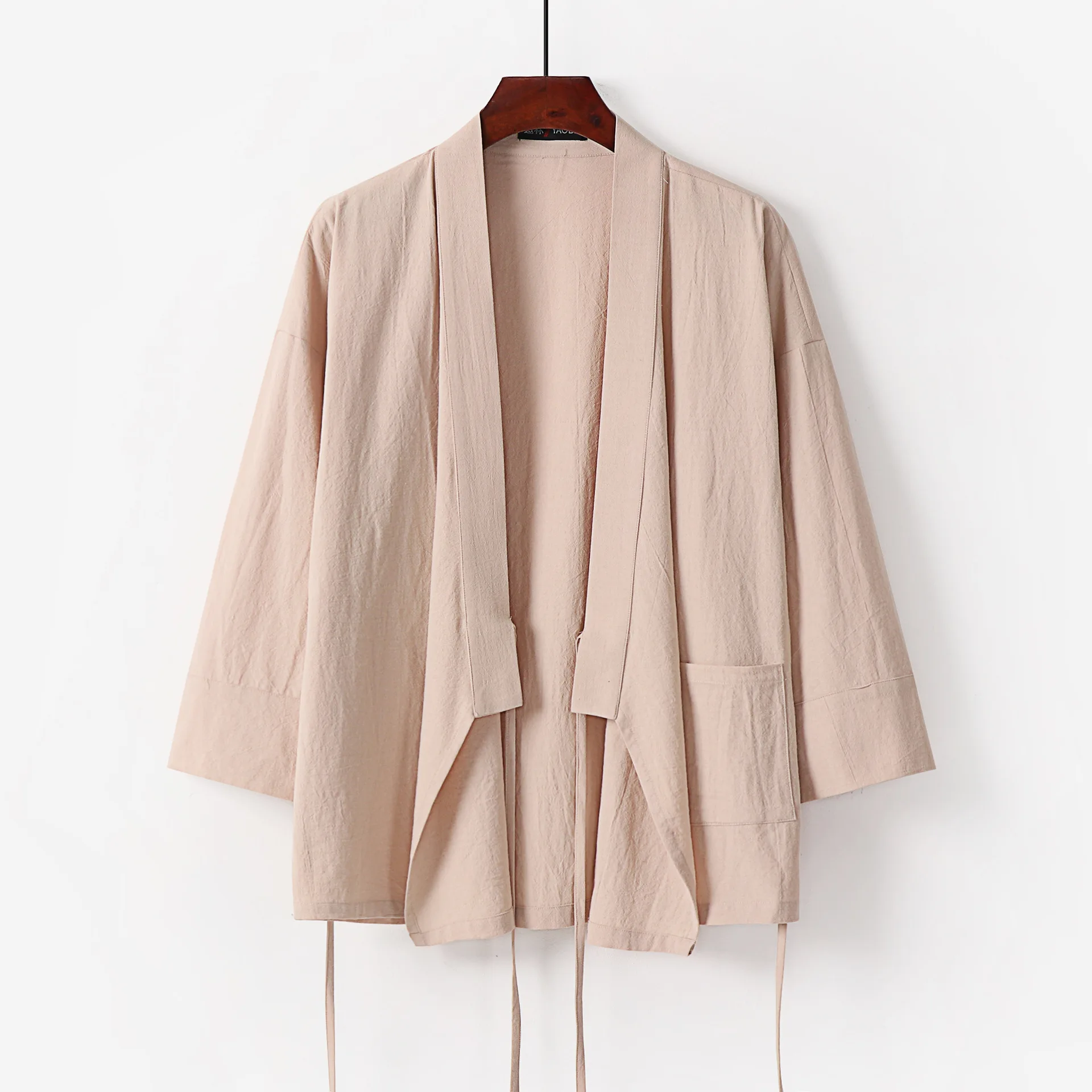 Large Size 3XL-9XL Japanese Kimono Cardigan Yukata Men Cotton Linen Jacket Open Front Casual Summer Shirt Coat Harajuku Outwear