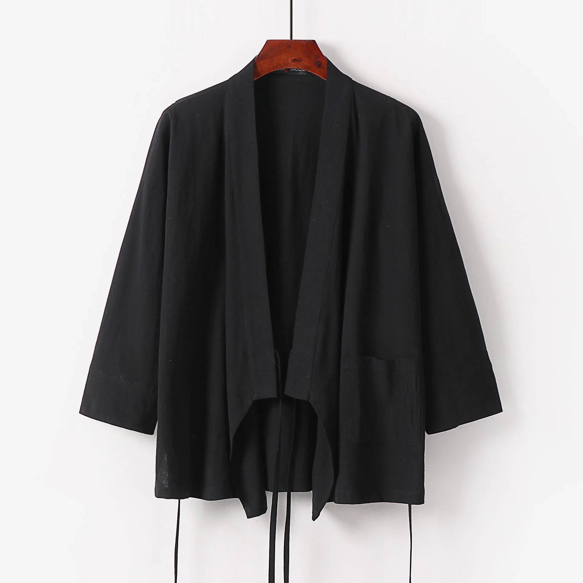 Large Size 3XL-9XL Japanese Kimono Cardigan Yukata Men Cotton Linen Jacket Open Front Casual Summer Shirt Coat Harajuku Outwear