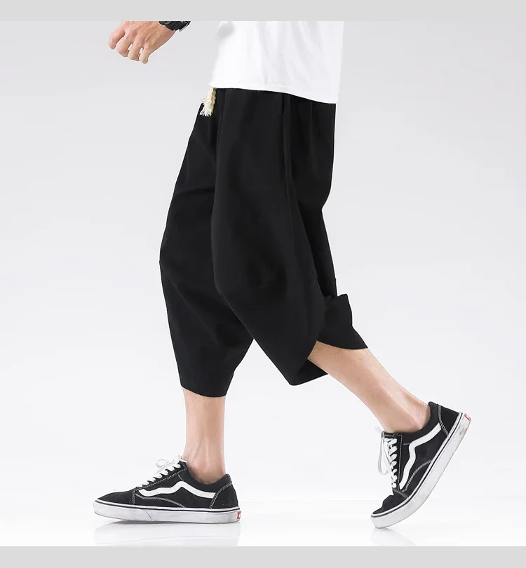 Streetwear Cross Pants Men’s Harajuku Casual Harem Pants Male Baggy High Quality Jogger Sweatpants Woman Large Size Summer 5XL