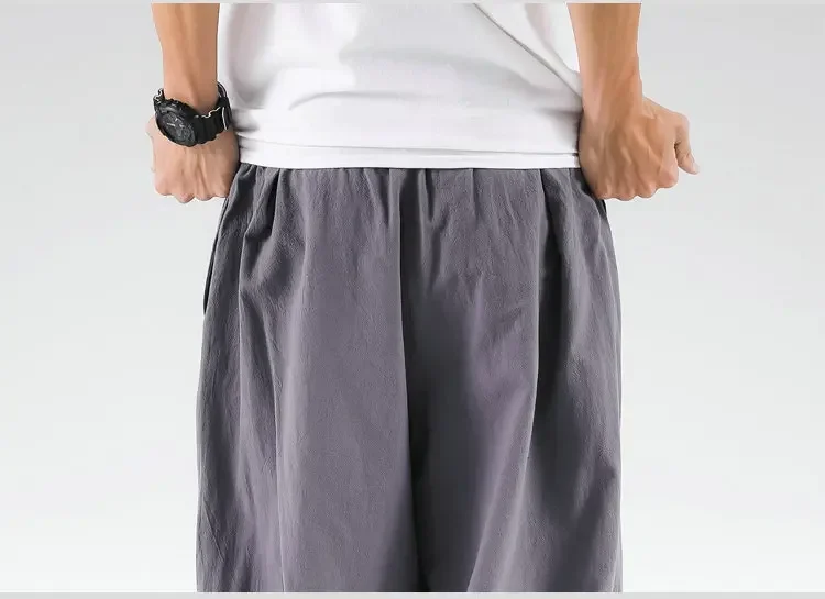 Streetwear Cross Pants Men’s Harajuku Casual Harem Pants Male Baggy High Quality Jogger Sweatpants Woman Large Size Summer 5XL