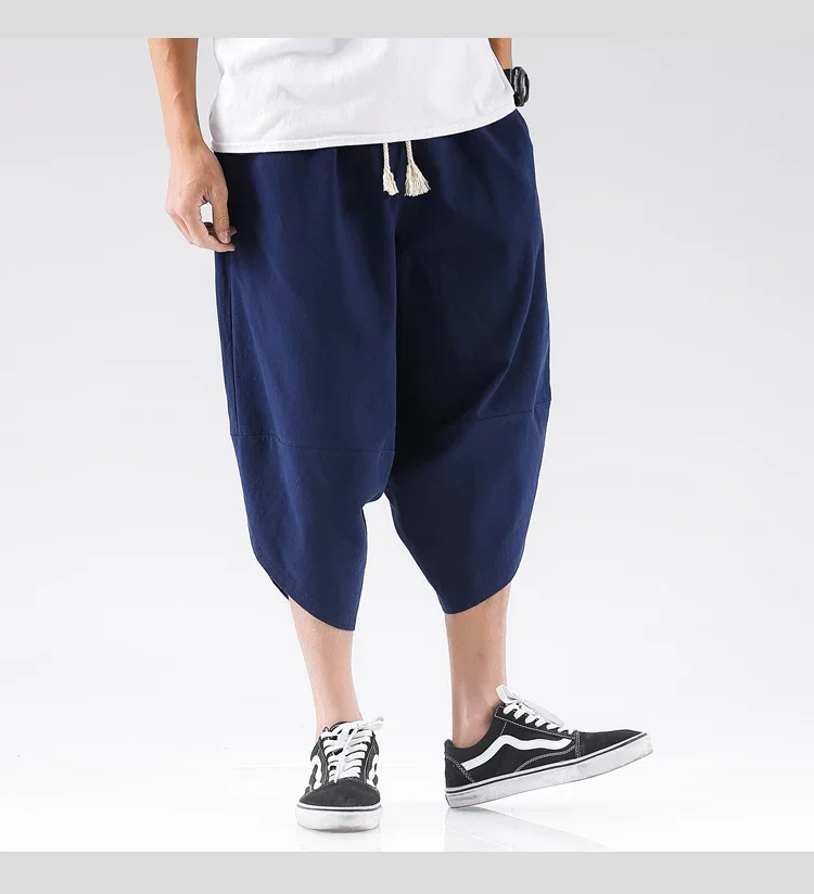 Streetwear Cross Pants Men’s Harajuku Casual Harem Pants Male Baggy High Quality Jogger Sweatpants Woman Large Size Summer 5XL