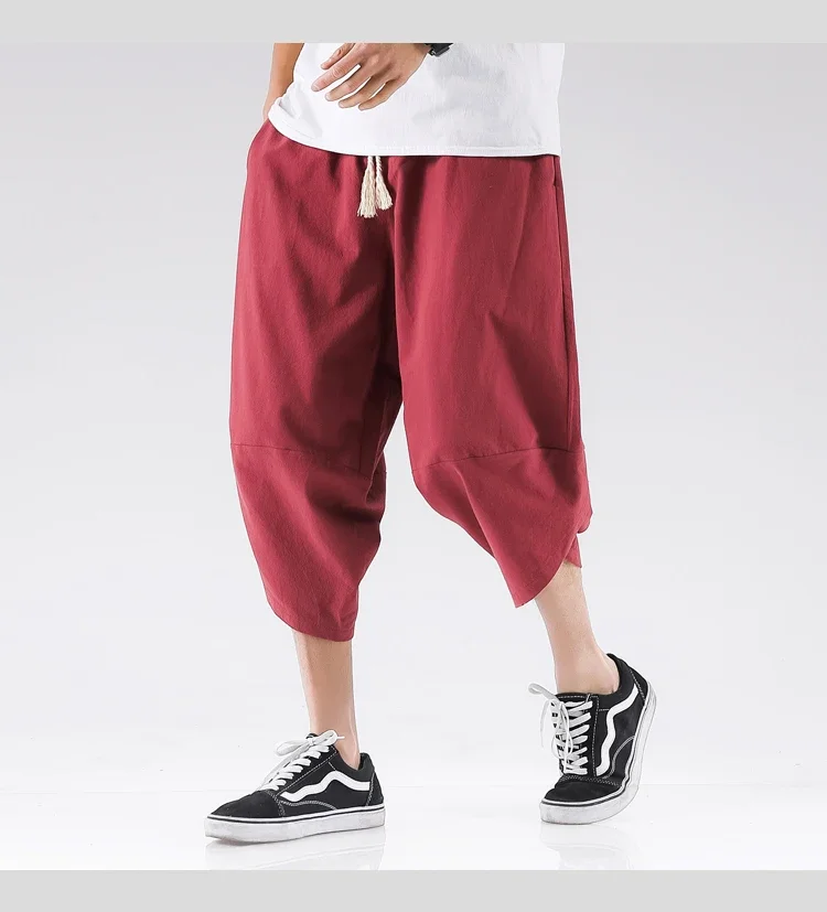 Streetwear Cross Pants Men’s Harajuku Casual Harem Pants Male Baggy High Quality Jogger Sweatpants Woman Large Size Summer 5XL