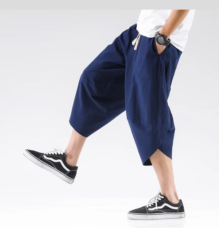 Streetwear Cross Pants Men’s Harajuku Casual Harem Pants Male Baggy High Quality Jogger Sweatpants Woman Large Size Summer 5XL