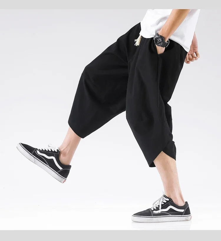 Streetwear Cross Pants Men’s Harajuku Casual Harem Pants Male Baggy High Quality Jogger Sweatpants Woman Large Size Summer 5XL