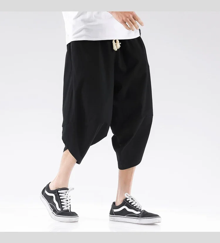 Streetwear Cross Pants Men’s Harajuku Casual Harem Pants Male Baggy High Quality Jogger Sweatpants Woman Large Size Summer 5XL