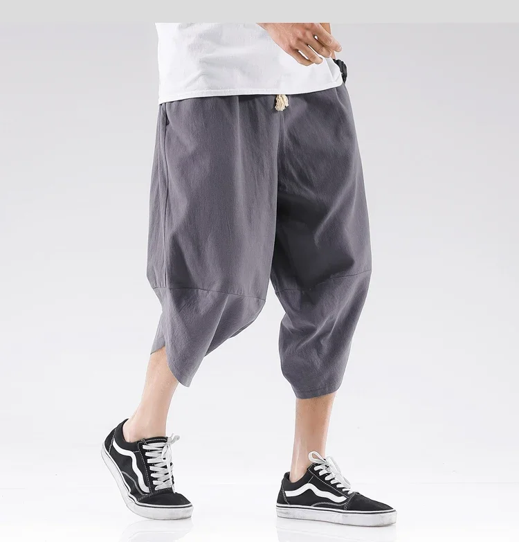 Streetwear Cross Pants Men’s Harajuku Casual Harem Pants Male Baggy High Quality Jogger Sweatpants Woman Large Size Summer 5XL