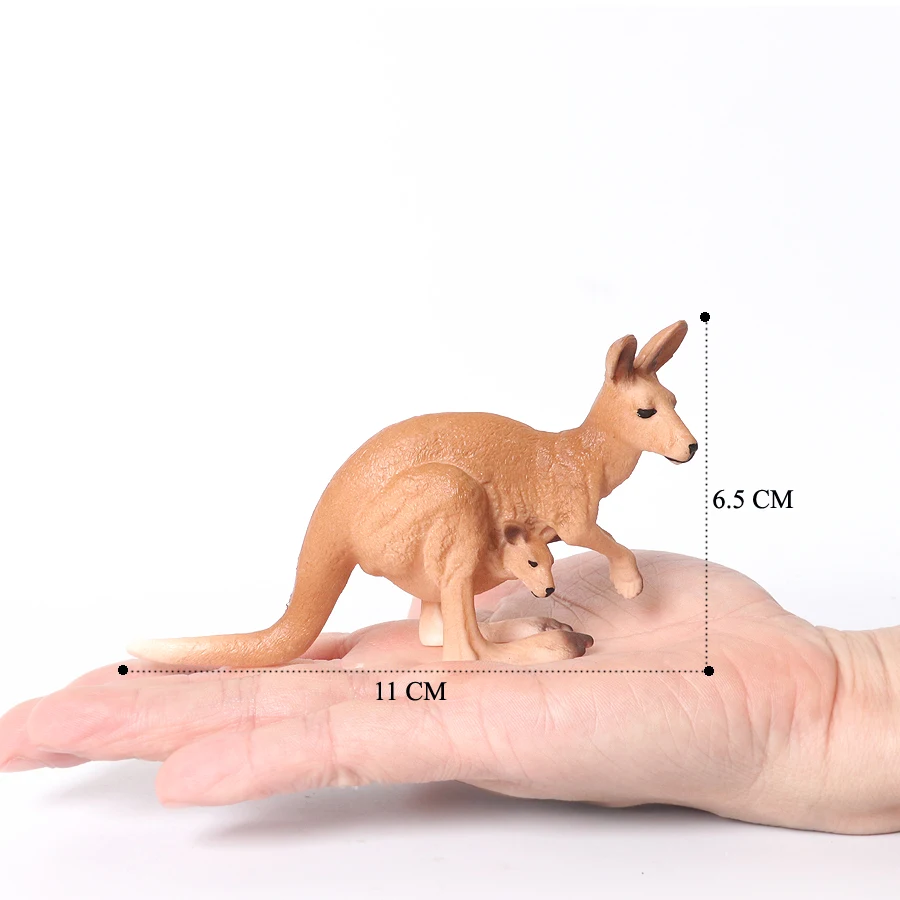 Realistic Australian Wildlife Animal Figurines Emu Koala Platypus Kangaroo Echidna Tasmaniandevil Forest Model Figures Toys