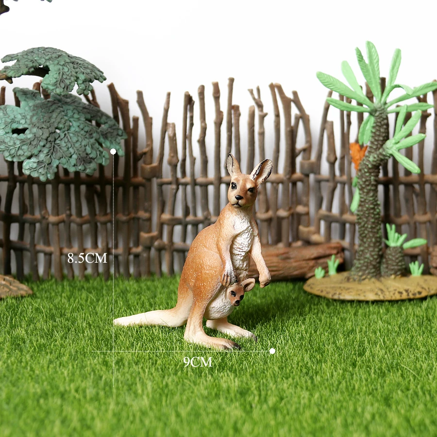 Realistic Australian Wildlife Animal Figurines Emu Koala Platypus Kangaroo Echidna Tasmaniandevil Forest Model Figures Toys