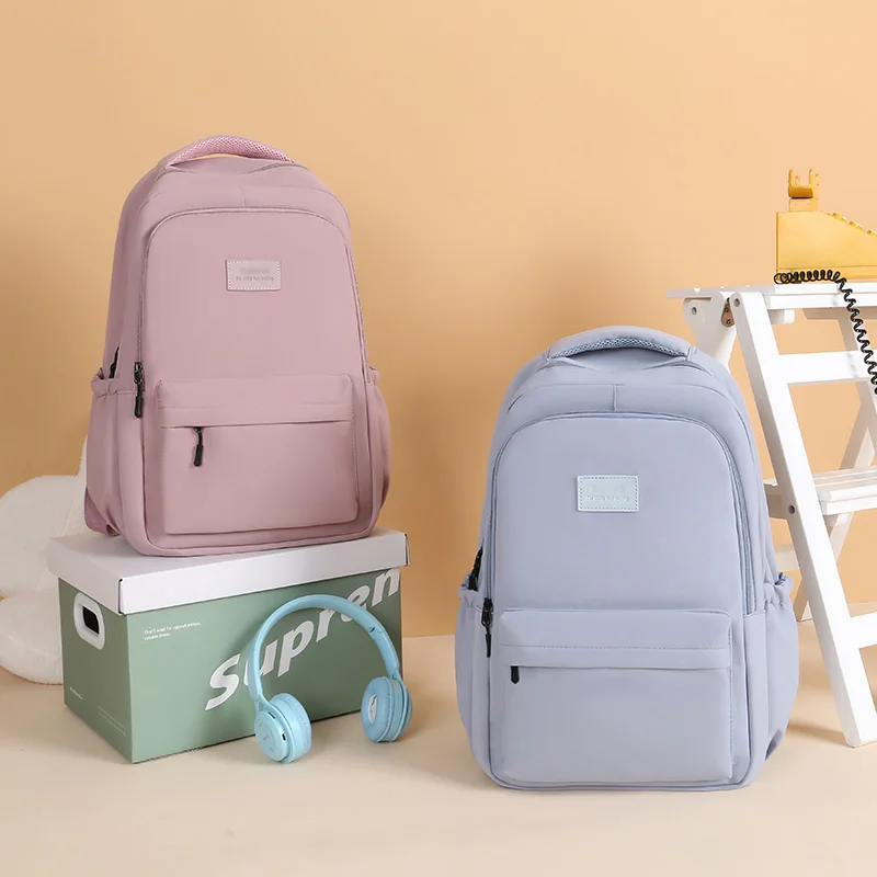 New Female Fashion Men High Capacity Waterproof College Backpack Trendy Women Laptop School Bags Cute Girl Travel Book Bag Cool