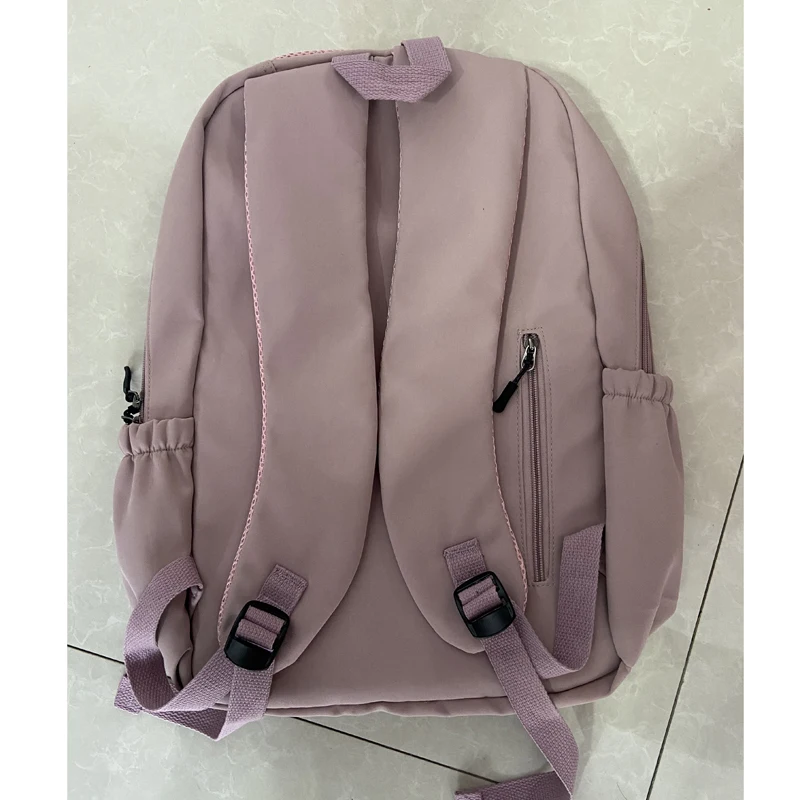 New Female Fashion Men High Capacity Waterproof College Backpack Trendy Women Laptop School Bags Cute Girl Travel Book Bag Cool