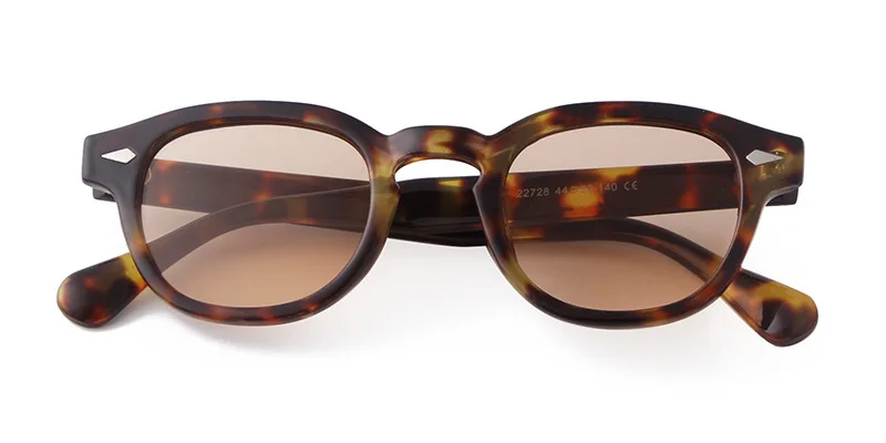 Vintage Fashion Shell Round Sunglasses Women Men 2024 Brand Design Retro Rivet Yellow Blue Lens Square Sun Glasses Female UV400