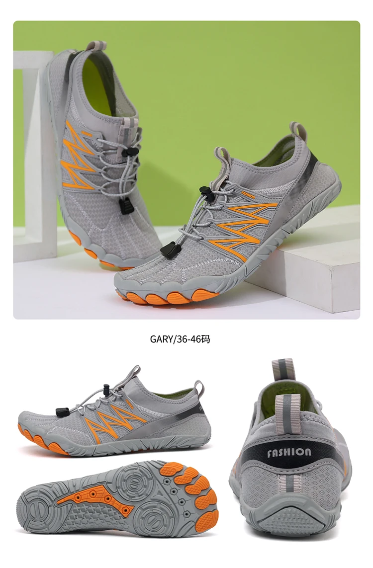 Unisex Indoor Mucltiple Usee Training Shoes Women Large Size Wading Shoes Couples Vacation Beach Game Aqua Shoes Men Squat Shoes