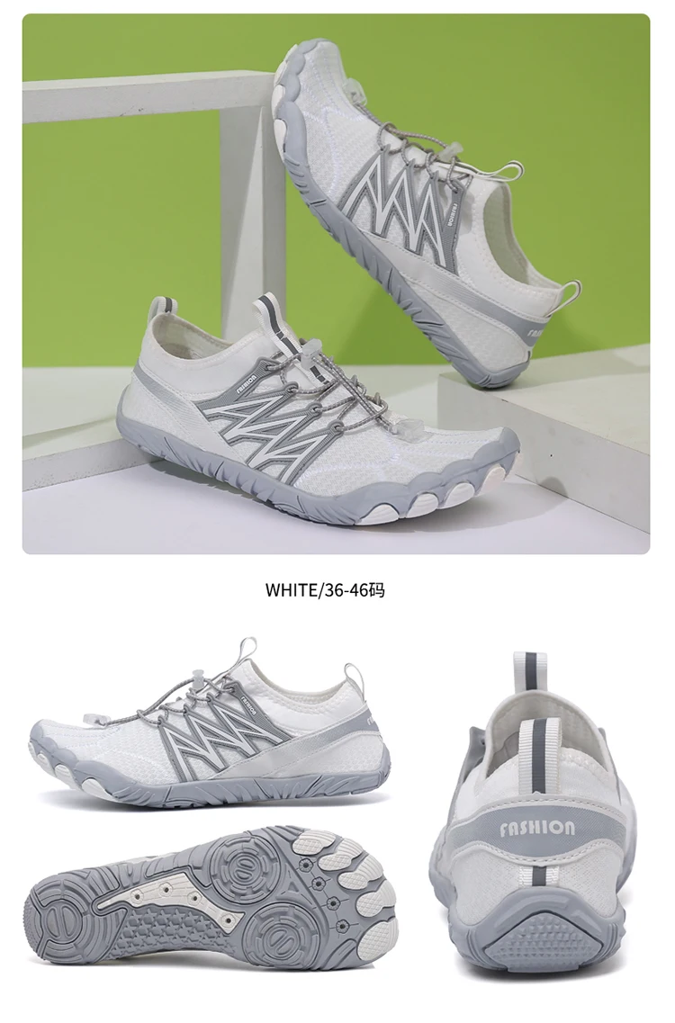 Unisex Indoor Mucltiple Usee Training Shoes Women Large Size Wading Shoes Couples Vacation Beach Game Aqua Shoes Men Squat Shoes
