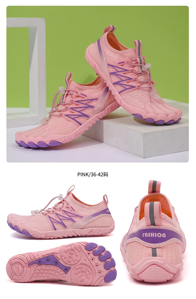 Unisex Indoor Mucltiple Usee Training Shoes Women Large Size Wading Shoes Couples Vacation Beach Game Aqua Shoes Men Squat Shoes
