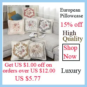 Pillow Case Home Decoration Salon Cushion Cover 50X50 Solid Pillowcase with Zipper Cotton Linen for Sofa Car Chair 45x45 40X40
