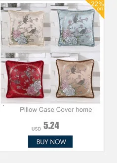 Pillow Case Home Decoration Salon Cushion Cover 50X50 Solid Pillowcase with Zipper Cotton Linen for Sofa Car Chair 45x45 40X40